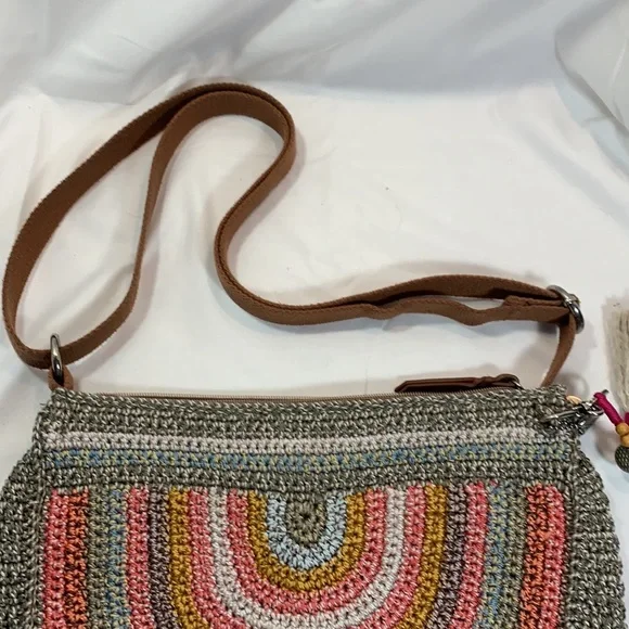 The Sak Crocheted Satchel. - Picture 3 of 8